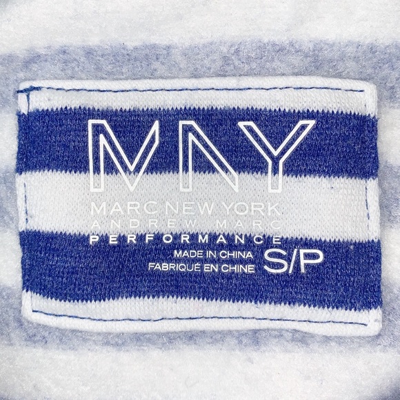 MNY Striped Hooded Sweatshirt - Sma… - Picture 4 of 8